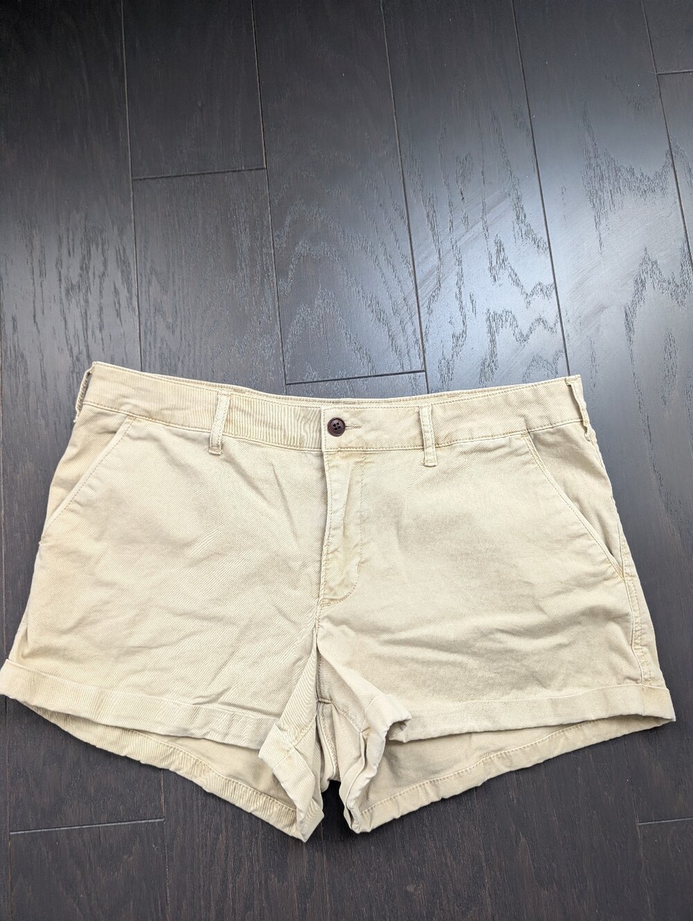 Abercrombie & Fitch Tan Cotton Shorts - Women's Size 31